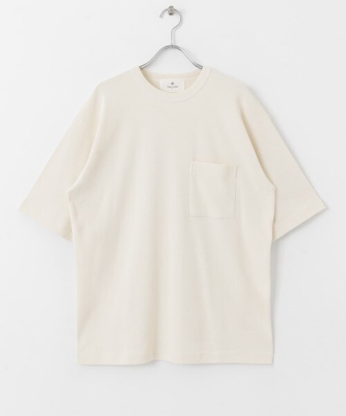 URBAN RESEARCH Sonny Label（アーバンリサーチサニーレーベル）の「UpDRIFT フライスショートスリーブTシャツ（Tシャツ/カットソー・メンズ・オフ/ブルー/イエロー/レッド・M/L）」の8枚目の写真