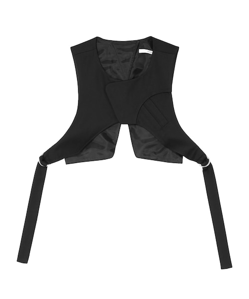 ARCH POCKET SHORT VEST【セットアップ着用可能】