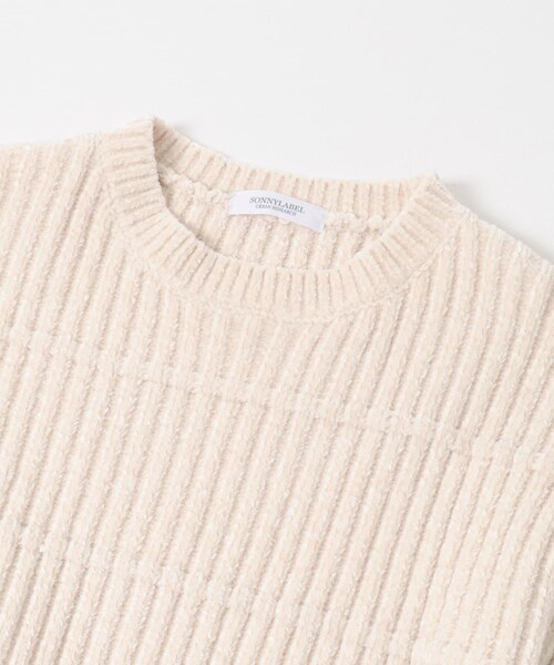 URBAN RESEARCH Sonny Label（アーバンリサーチサニーレーベル）の「モールヤーンクルーネックニットプルオーバー（ニット/セーター・レディース・オフ/ブラウン/グレージュ/ブルー・Free）」の14枚目の写真