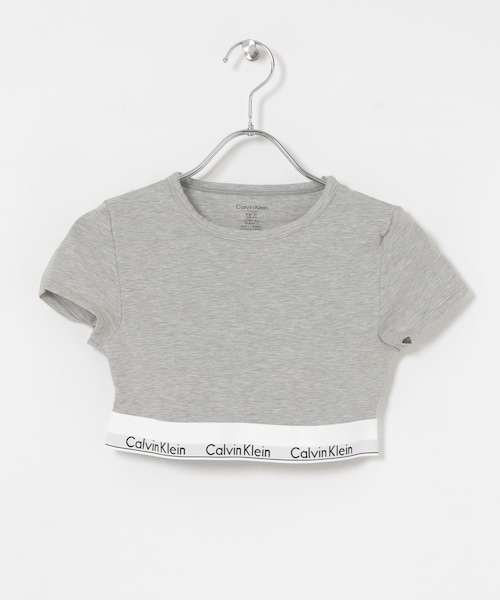 URBAN RESEARCH(アーバンリサーチ)の「Calvin Klein T-SHIRTS BRALETTE(Tシャツ/カットソー・レディース・UB1-BLACK/P7A-GREY/100-WHITE・S/M/L)」の3枚目の写真