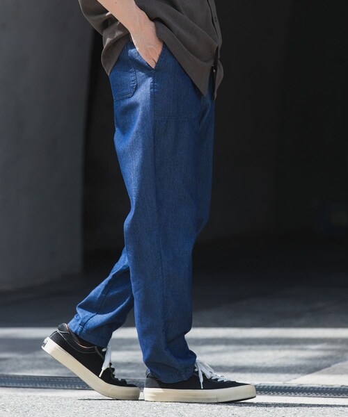 ITEMS URBANRESEARCH（アイテムズ アーバンリサーチ）の「LIGHT&FLEX サマーデニムパンツ（デニムパンツ・メンズ・L.BLUE/NAVY/INDIGO・M/L）」の20枚目の写真