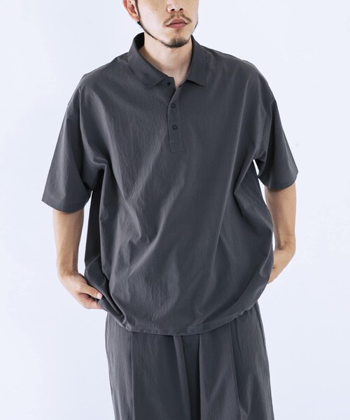 EKAL(エカル)の「『吸水速乾/通気性/軽量』DOT AIR PULLOVER SHIRTS(シャツ/ブラウス・メンズ・ブラック/グレー/ネイビー・M/L)」の21枚目の写真