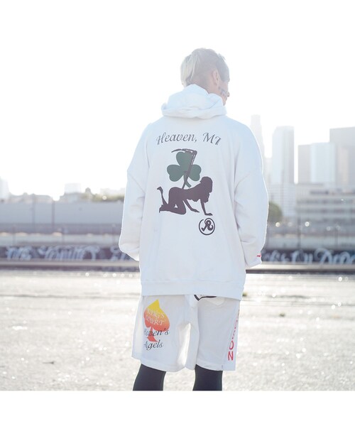 bonjour records（ボンジュールレコーズ）の「Richardson Heaven MI Shorts（その他パンツ・レディース・ホワイト・L）」の15枚目の写真