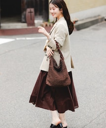 RODE SKO | 2WAYギャザーショルダーラメバッグ(ショルダーバッグ)