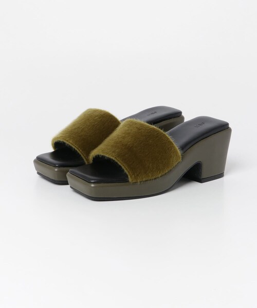 KBF（ケイビーエフ）の「ウェッジソールミュール∴（サンダル・レディース・IVORY/KHAKI/NAVY・M/L）」の8枚目の写真