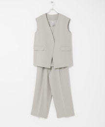 URBAN RESEARCH ROSSO | ジレ+キャミソールセットアップ(ワンピース)