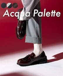nissen | タッセル付ローファーシューズ（ワイズ４Ｅ）ACQUA PALETTE（アクアパレット）(スニーカー)