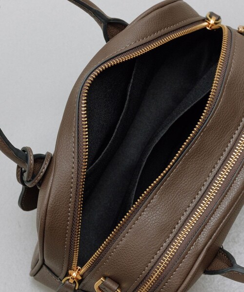 ROPE'(ロペ)の「【E'POR】TWO BOSTON BAG Mini/撥水・26AW新型(ハンドバッグ・レディース・ブラック/ダークブラウン・F)」の19枚目の写真