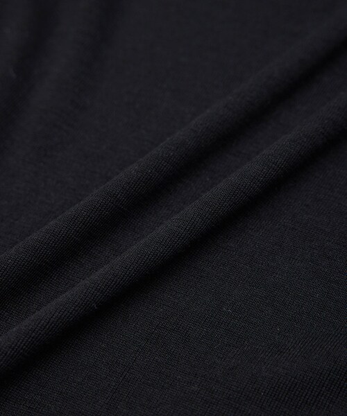 ROPE'（ロペ）の「コットンシルク丸胴フライスカップ付きアメスリタンクトップ（タンクトップ・レディース・ブラック/オフホワイト/ワイン・F）」の20枚目の写真