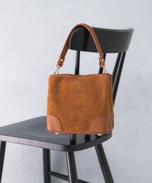 URBAN RESEARCH ROSSO WOMEN | AULENTTI　スエードスクエアBAG(ハンドバッグ)