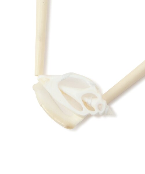 ADAM ET ROPE'(アダムエロペ)の「【J'aDoRe・一部店舗限定】【Raponesa General Store(レポネサジェネラルストア)】BONE COLLECTION(ネックレス・レディース・オフホワイト・F)」の5枚目の写真
