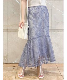 MERCURYDUO | レースイレヘムマーメイドスカート(スカート)