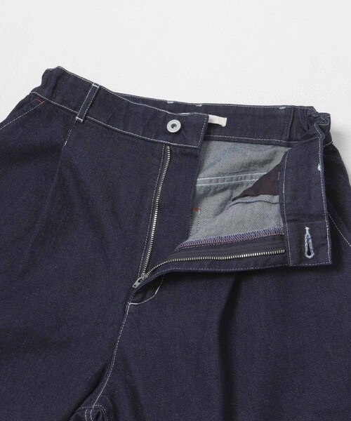 THE GOODLAND MARKET(ザグッドランドマーケット)の「cwtch ORGANIC DENIM WIDEPANTS(デニムパンツ・レディース・ONE WASH・1/2)」の4枚目の写真