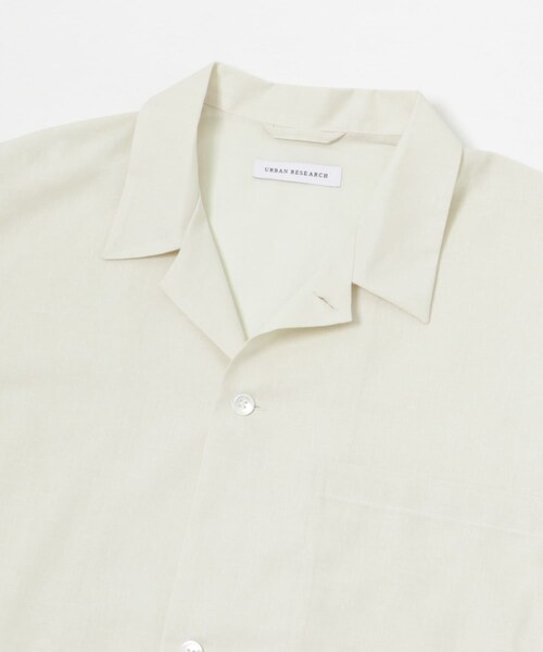 URBAN RESEARCH(アーバンリサーチ)の「『UR TECH DRYLUXE』高機能リネンシャツジャケット(シャツ/ブラウス・メンズ・FADE BLACK/BEIGE/BURGUNDY・M/L)」の13枚目の写真