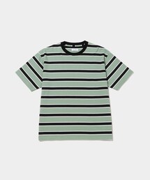 Saturdays NYC | Mesh Border Stripe SS Tee(Tシャツ/カットソー)