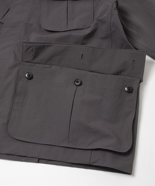 URBAN RESEARCH DOORS(アーバンリサーチドアーズ)の「Snow Peak Apparel NYLON WASHER JACKET(テーラードジャケット・メンズ・GREIGE/CHARCOAL/BLACK・M/L/XL)」の19枚目の写真