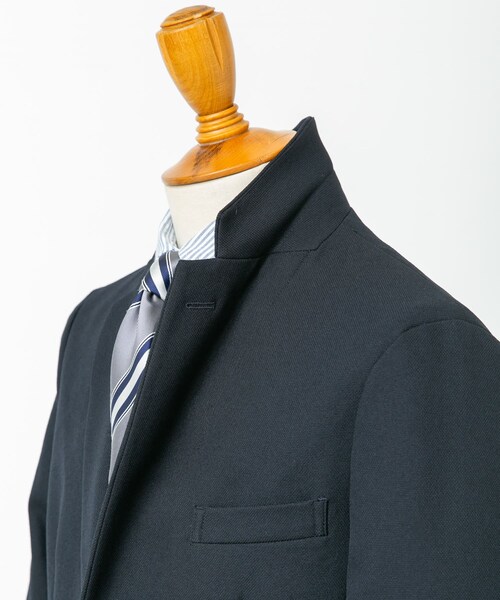 URBAN RESEARCH DOORS（アーバンリサーチドアーズ）の「LIFE STYLE TAILOR　マイクロバスケットストレッチジャケット（テーラードジャケット・メンズ・NAVY/BROWN・S/M/L/XL）」の14枚目の写真