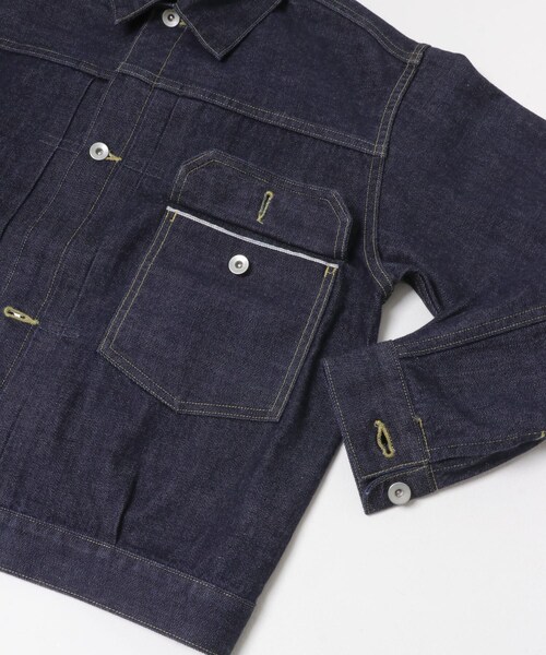 URBAN RESEARCH DOORS(アーバンリサーチドアーズ)の「marka TYPE-1 DENIM JACKET(デニムジャケット・メンズ・INDIGO・2/3)」の8枚目の写真