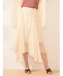 dazzlin | ギャザーアシメロングスカート(スカート)