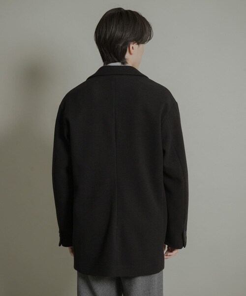 SENSE OF PLACE by URBAN RESEARCH（センスオブプレイスバイアーバンリサーチ）の「ルーズミドルジャケット（テーラードジャケット・メンズ・BLACK/CHARCOAL/GREIGE・M/L）」の5枚目の写真