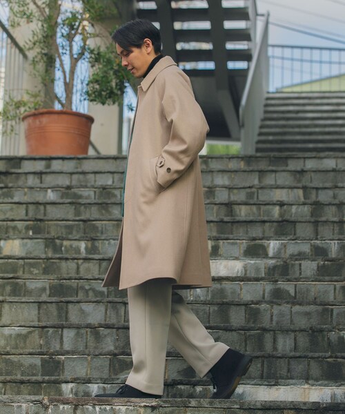 BAL COLLAR COAT SUPER120