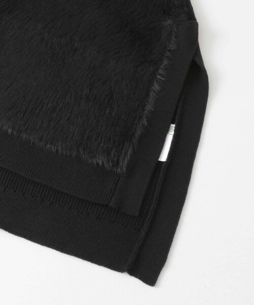 ITEMS URBANRESEARCH（アイテムズ アーバンリサーチ）の「フロントシャギーベスト（ベスト・レディース・L.BEG/BLK/BEG・FREE）」の12枚目の写真