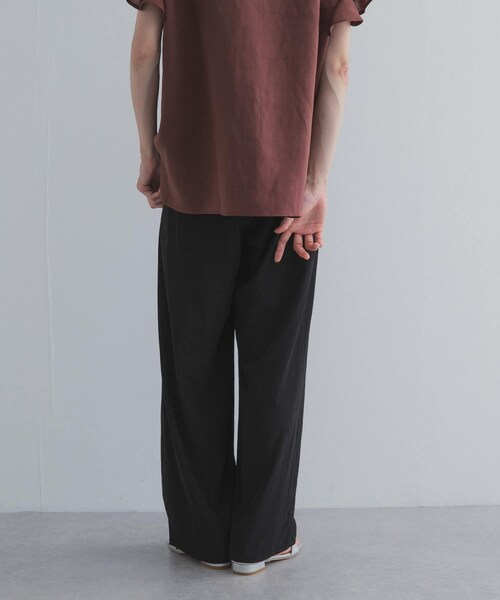 URBAN RESEARCH DOORS(アーバンリサーチドアーズ)の「『接触冷感/UVカット/吸水速乾/マシンウォッシャブル』ドライタッチリラックスパンツ(その他パンツ・レディース・BLACK/MOCHA/NAVY・S/M)」の10枚目の写真