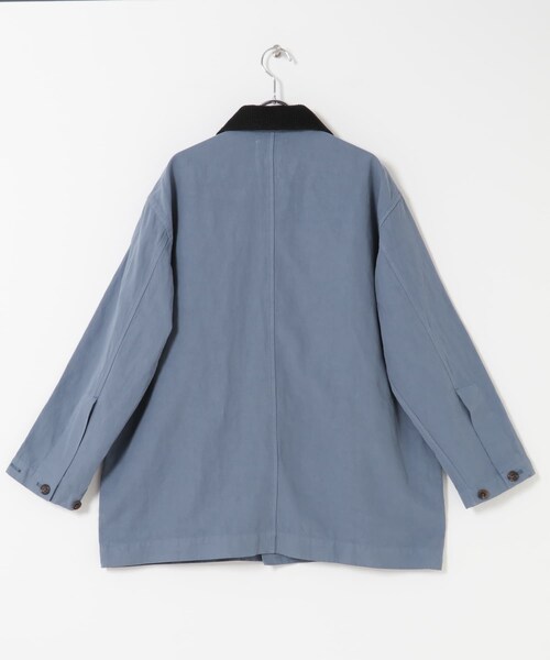 URBAN RESEARCH DOORS（アーバンリサーチドアーズ）の「unfil　GARMENTDYEINGCOVERALLS（カバーオール・レディース・stone/cobaltblue・0）」の16枚目の写真