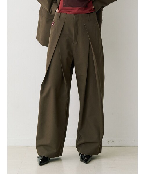 jouetie（ジュエティ）の「【PosTokyo】ワイドスラックス【セットアップ対応】（スラックス・レディース・ホワイト/グレー/ブラウン・M）」の9枚目の写真