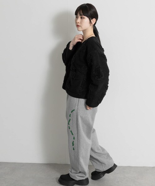 THE GOODLAND MARKET（ザグッドランドマーケット）の「FANAKA　SHORT BLOUSON（ブルゾン・レディース・MULTI/BLACK/BEIGE・FREE）」の18枚目の写真