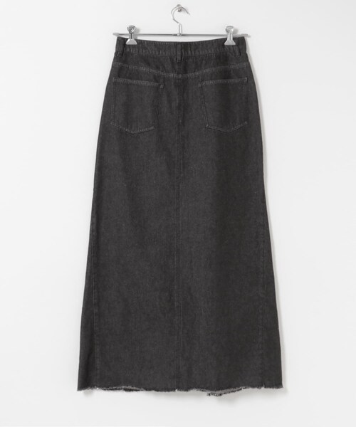ITEMS URBANRESEARCH（アイテムズ アーバンリサーチ）の「デニムロングスカート（デニムスカート・レディース・BLU/BLK・S/M）」の18枚目の写真