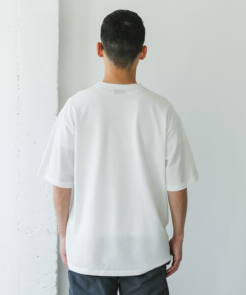 URBAN RESEARCH DOORS（アーバンリサーチドアーズ）の「『XLサイズ/WEB限定』『別注』PENNEYS×DOORS　THEFOX 鹿の子ショートスリーブT（Tシャツ/カットソー・メンズ・WHITE/ASH GRAY/PURPLE/NAVY・M/L/XL）」の16枚目の写真