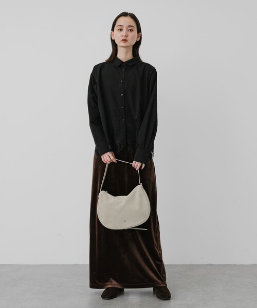 SENSE OF PLACE by URBAN RESEARCH（センスオブプレイスバイアーバンリサーチ）の「2WAYマンドリンバッグ（ショルダーバッグ・レディース・BLACK/BEIGE/CAMEL・One）」の14枚目の写真