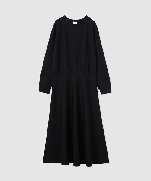 ROPE'(ロペ)の「【J'aDoRe・店舗限定】ニットワンピース【Sサイズフェア対象】(ワンピース・レディース・ブラック/グリーン系/ブルー・S)」の2枚目の写真