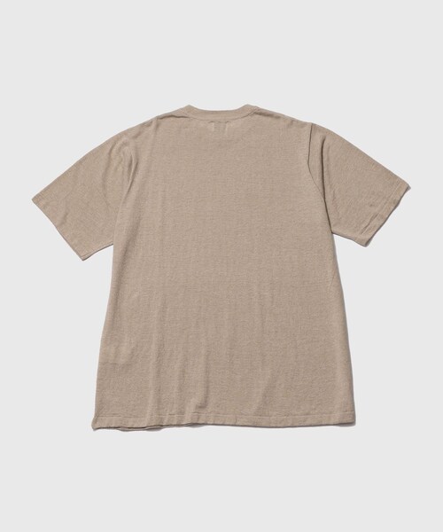 ADAM ET ROPE'(アダムエロペ)の「【Yonetomi/ヨネトミ】AMA LINEN KNIT TEE(Tシャツ/カットソー・メンズ・ベージュ・2/3/4)」の12枚目の写真