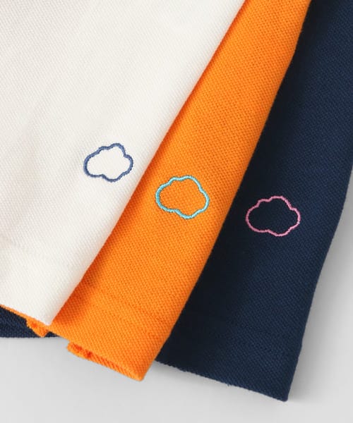 ITEMS URBANRESEARCH（アイテムズ アーバンリサーチ）の「東北コットンポロシャツ∴（ポロシャツ・レディース・ORG/WHT/NVY・XS/S/M）」の15枚目の写真