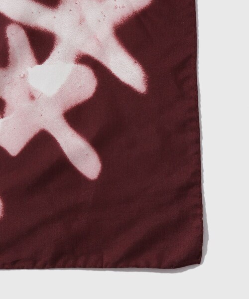 ADAM ET ROPE'(アダムエロペ)の「【Etudes Studio/エチュードストゥディオ】BANDANA SPRAY EUROPA(バンダナ/スカーフ・メンズ・ワイン・F)」の4枚目の写真