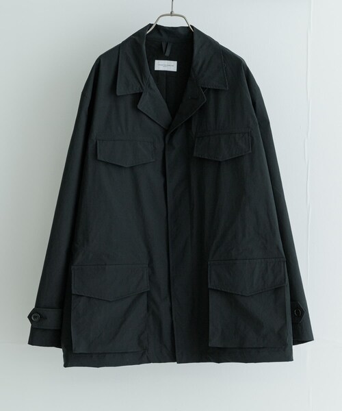 URBAN RESEARCH（アーバンリサーチ）の「new basic NYLON TYPE M-47 JACKET（テーラードジャケット・メンズ・KHAKI/BLACK・M/L）」の10枚目の写真