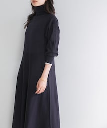 URBAN RESEARCH ROSSO WOMEN | 『WEB/一部店舗限定』タートルネックデザインスリーブワンピース(ワンピース)