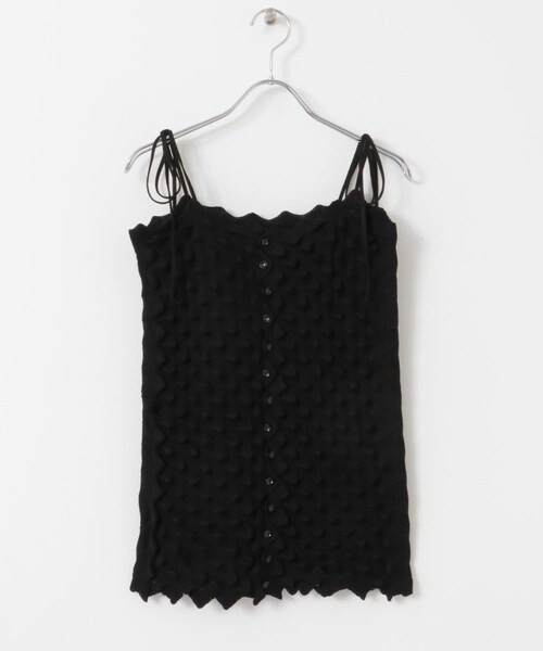 URBAN RESEARCH DOORS(アーバンリサーチドアーズ)の「OPEN SESAME CLUB durian camisole(キャミソール・レディース・BLACK/GRAY・one)」の4枚目の写真