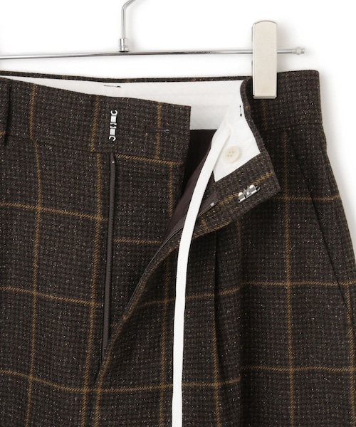 ADAM ET ROPE'（アダムエロペ）の「ツイード＆チェックショートパンツ（その他パンツ・レディース・グレー/ブラウン・36/38）」の18枚目の写真