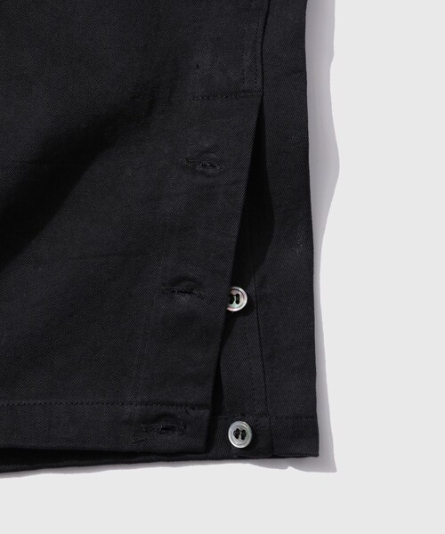 ADAM ET ROPE'(アダムエロペ)の「【NEAT/ニート】Cotton West Point Jump Suit(つなぎ/オールインワン・メンズ・ブラック・L)」の12枚目の写真