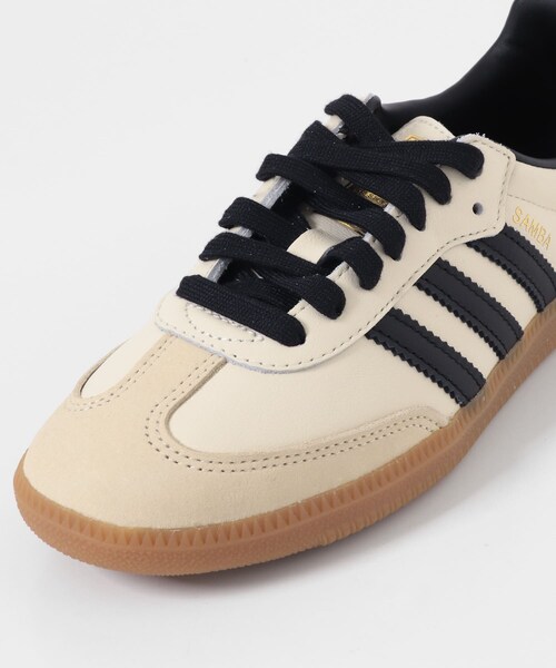 KBF(ケイビーエフ)の「adidas SAMBA OG(スニーカー・レディース・CRM WHITE/MAROON・23.5/24.5)」の6枚目の写真