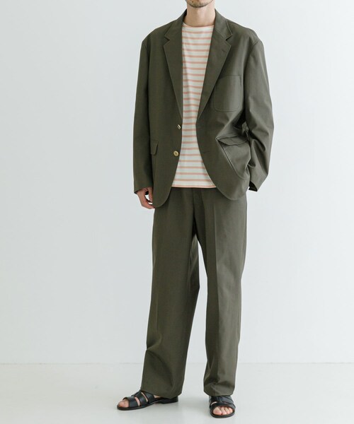 URBAN RESEARCH(アーバンリサーチ)の「FREEMANS SPORTING CLUB BLEECKER TROUSERS(その他パンツ・メンズ・61オリーブ/31グレー/51ネイビー/70カーキ・S/M/L)」の19枚目の写真