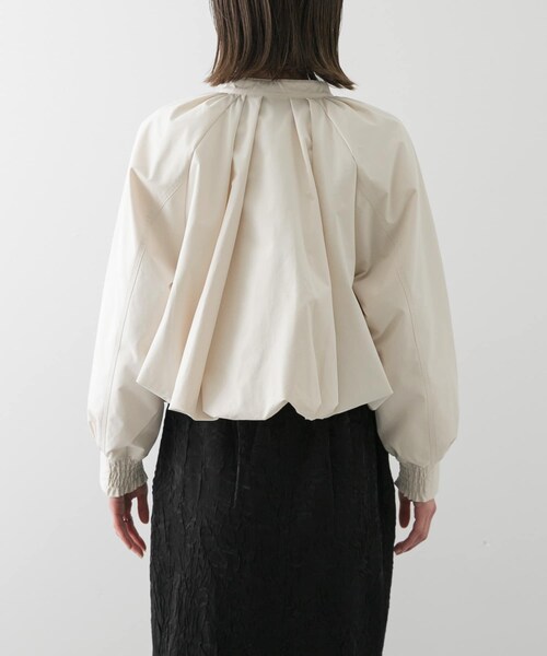 SENSE OF PLACE by URBAN RESEARCH（センスオブプレイスバイアーバンリサーチ）の「バルーンブルゾン（ブルゾン・レディース・BEIGE/BLACK/IVORY・one）」の5枚目の写真