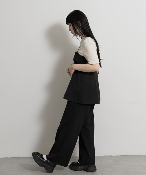 THE GOODLAND MARKET（ザグッドランドマーケット）の「&her　Voile Pants（その他パンツ・レディース・BLACK/CREAM・one）」の17枚目の写真