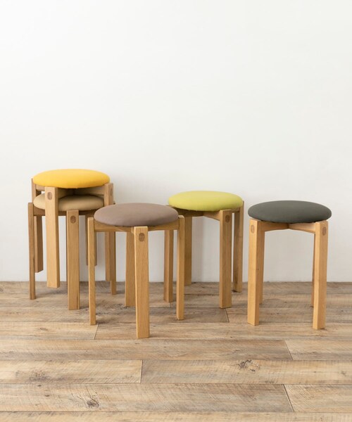 URBAN RESEARCH DOORS(アーバンリサーチドアーズ)の「DOORS LIVING PRODUCTS Round Stool(その他雑貨・メンズ・S.Brown8/Natural8/Beige8/O.Khaki8/Mustard8/H.Green8・one)」の11枚目の写真