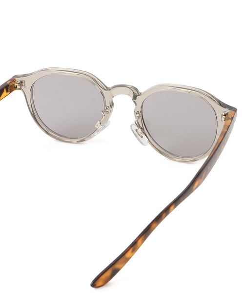 ADAM ET ROPE'（アダムエロペ）の「【WEB限定】・【定番人気】クラウンパントクリアフレームサングラス（サングラス・レディース・ブラック/ライトグレー・F）」の11枚目の写真