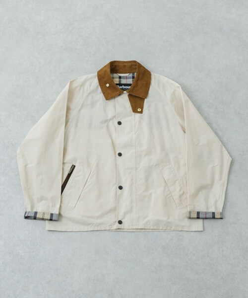 URBAN RESEARCH(アーバンリサーチ)の「Barbour ICONS TRANSPORT CASUAL JACKET(テーラードジャケット・メンズ・OATMEAL/DARK NAVY/IVY GREEN・M/L/XL)」の8枚目の写真