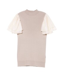 LAGUNAMOON | シアーフリルニットプルオーバー(ニット/セーター)